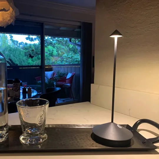 Elegant Waterproof LED Table Lamp for Ambiance