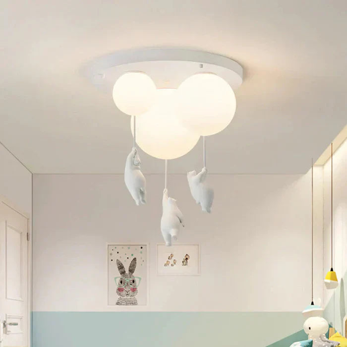 LUMIBEAR Whimsical Bear Balloon LED Pendant