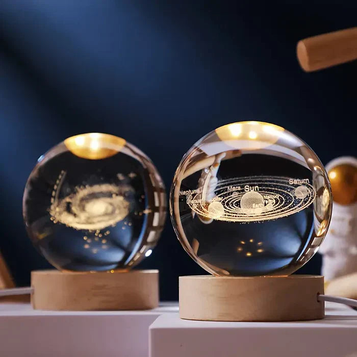 Enchanting 3D Celestial Glow Sphere Light