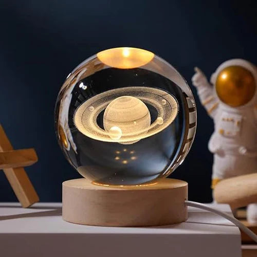 Enchanting 3D Celestial Glow Sphere Light