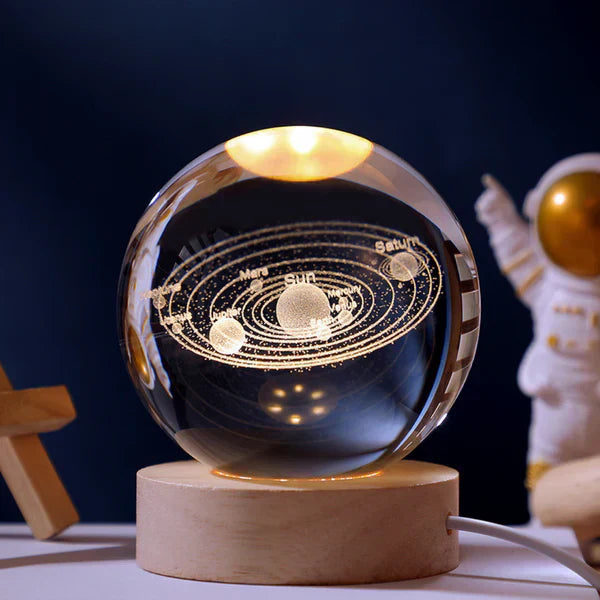 Enchanting 3D Celestial Glow Sphere Light
