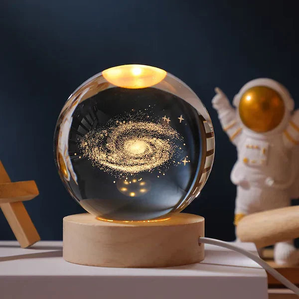 Enchanting 3D Celestial Glow Sphere Light