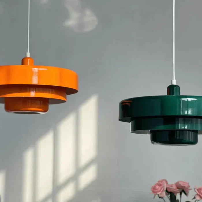 Vintage LED Hanging Light Fixture – Retro Elegance