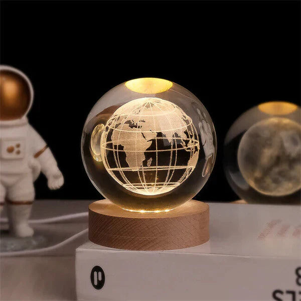 Enchanting 3D Celestial Glow Sphere Light