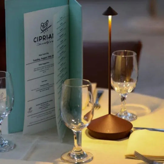 Elegant Waterproof LED Table Lamp for Ambiance