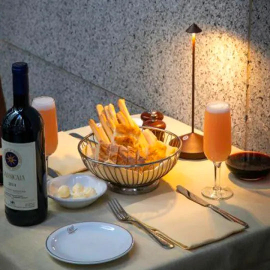 Elegant Waterproof LED Table Lamp for Ambiance