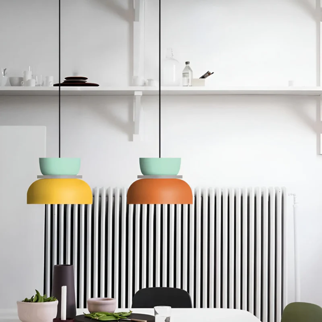 Colorful LED Pendant Light – Modern Stylish Lighting