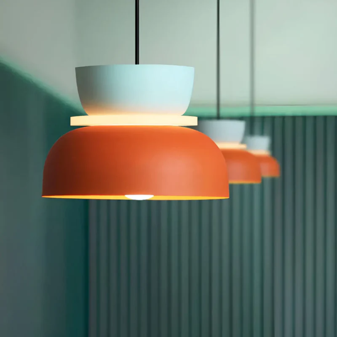 Colorful LED Pendant Light – Modern Stylish Lighting