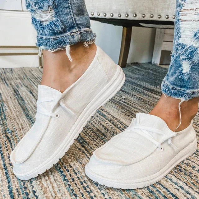Elegant Women's Lace-Up Shoes for Comfort