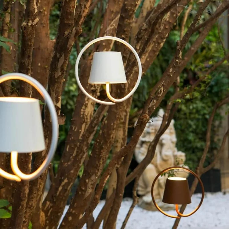 Rechargeable LED Pendant Lamp – Indoor & Outdoor Minimalist Design