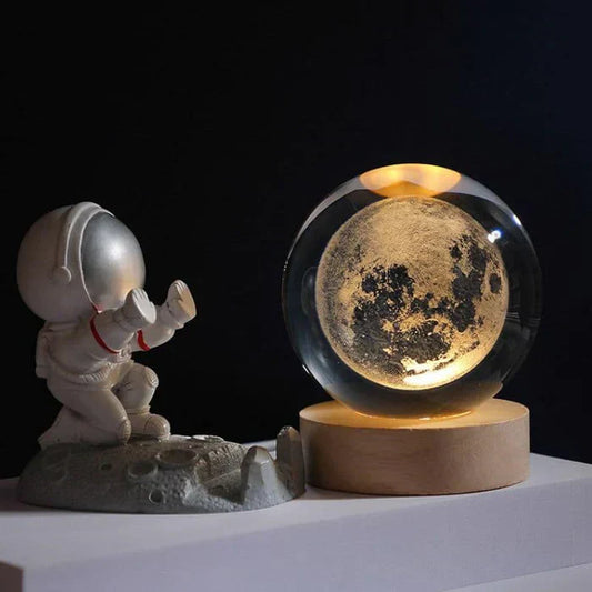 Enchanting 3D Celestial Glow Sphere Light