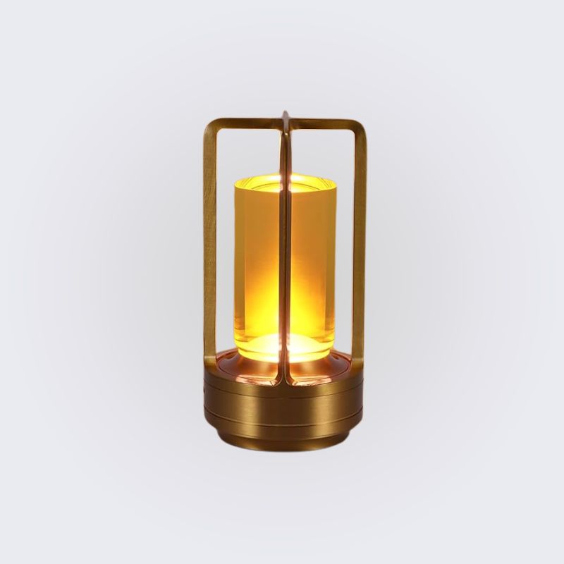Wireless LED Table Lamp – Scandinavian Metal Frame
