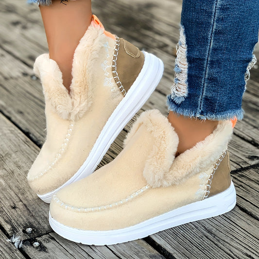 Luxurious Faux Fur Winter Slippers for Warmth
