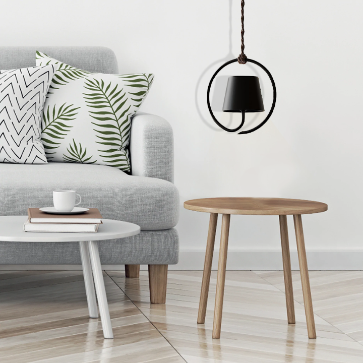 Rechargeable LED Pendant Lamp – Indoor & Outdoor Minimalist Design