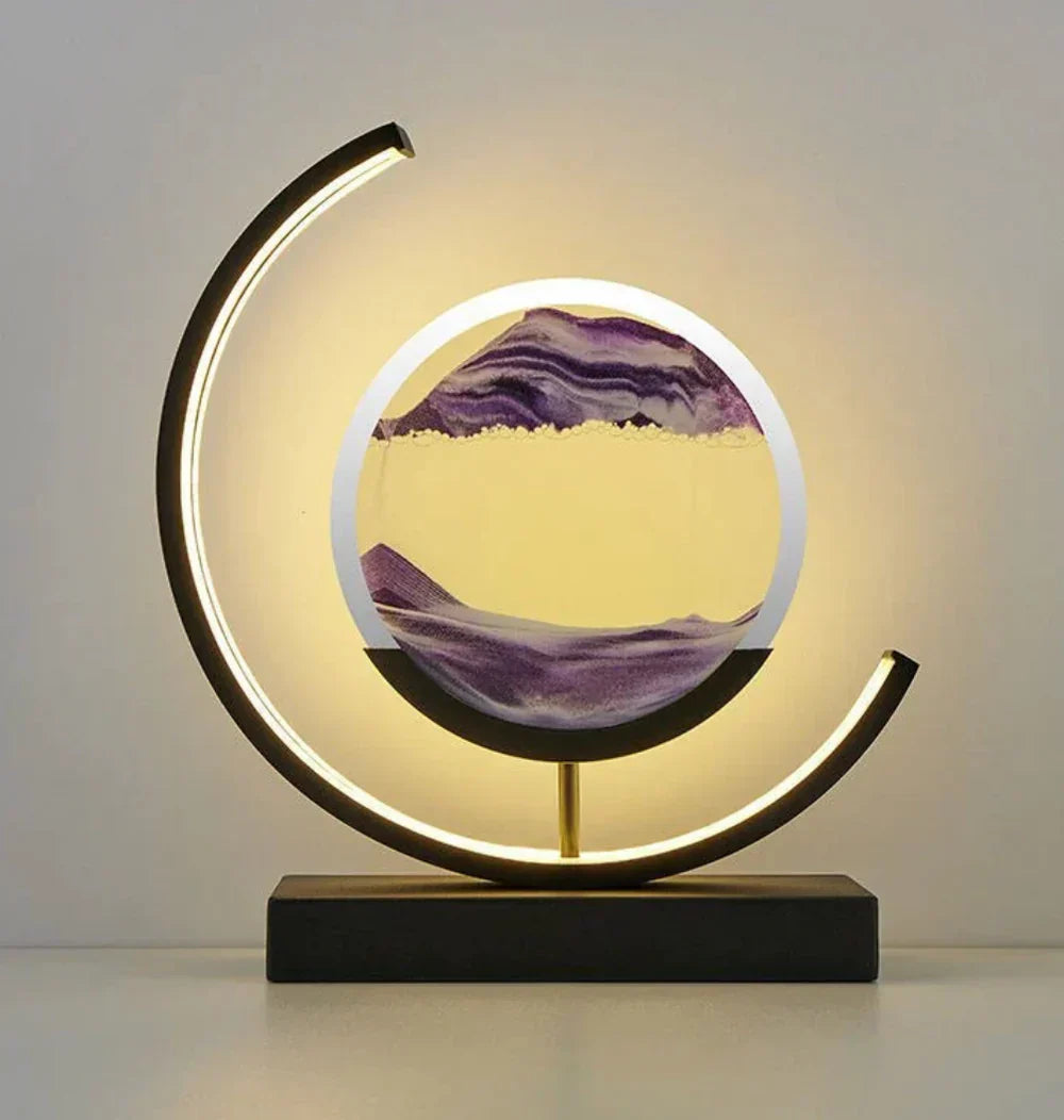 Natural Sand Landscape Ambient Lamp for Tranquil Home Decor
