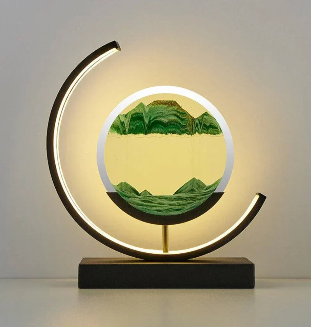 Natural Sand Landscape Ambient Lamp for Tranquil Home Decor