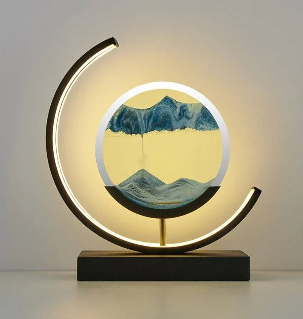 Natural Sand Landscape Ambient Lamp for Tranquil Home Decor