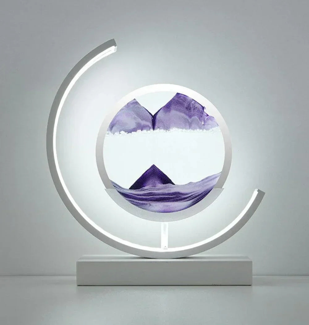 Natural Sand Landscape Ambient Lamp for Tranquil Home Decor
