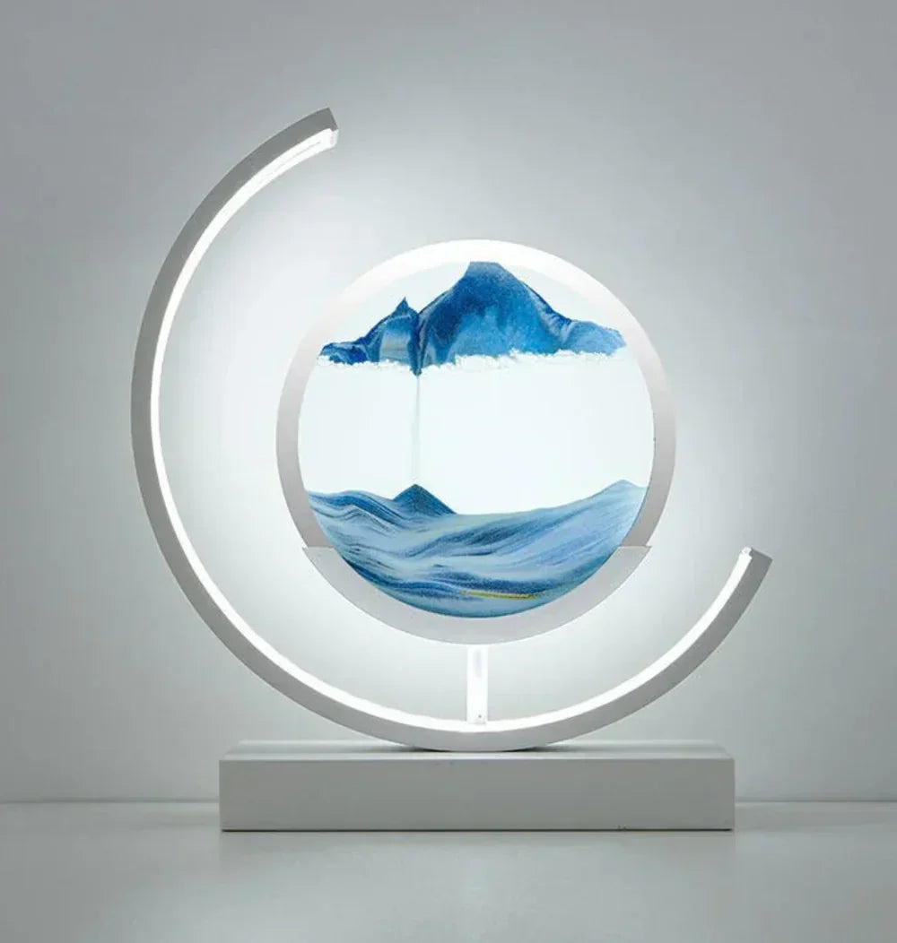 Natural Sand Landscape Ambient Lamp for Tranquil Home Decor