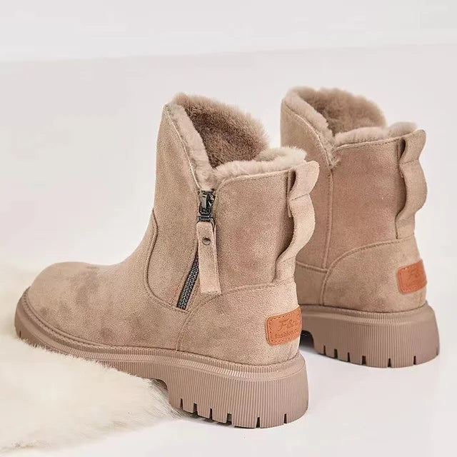 Stylish Women’s Mid-Calf Winter Snow Boots