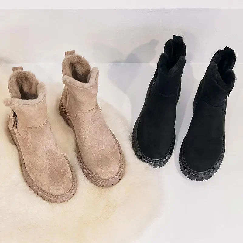 Stylish Women’s Mid-Calf Winter Snow Boots