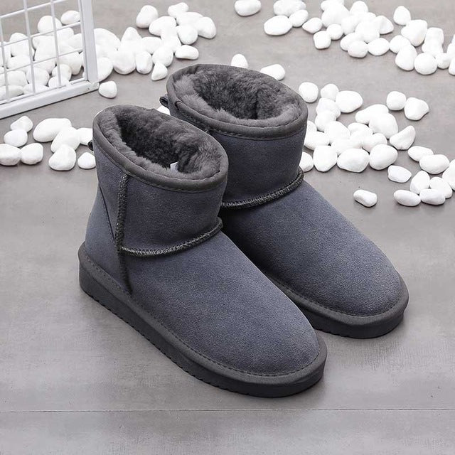Stylish Women's Ankle Snow Boots Winter