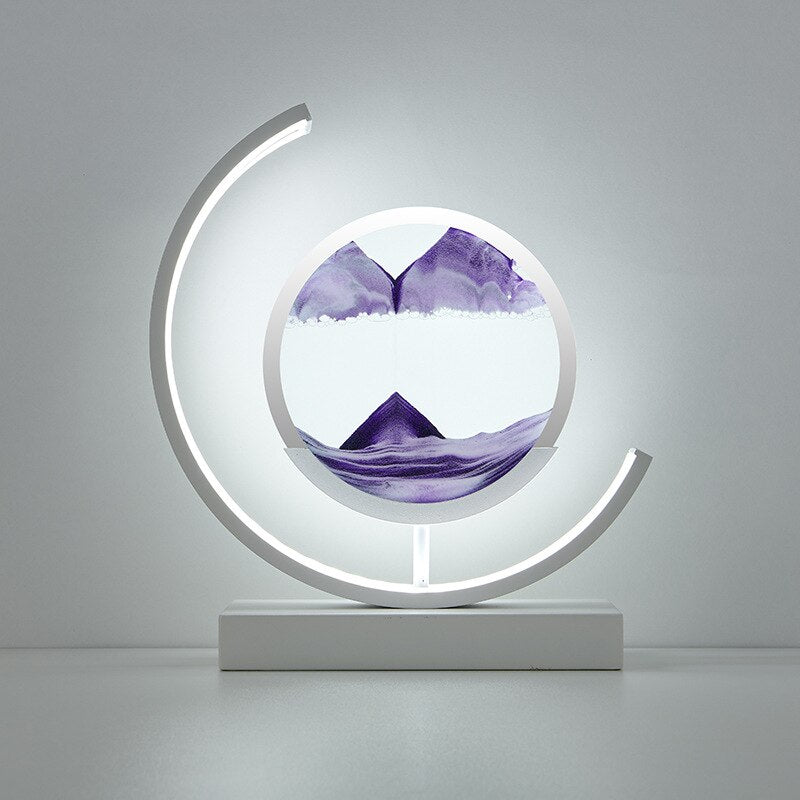 Abyss 3D Sand Bowl Lamp – Stylish Relaxation