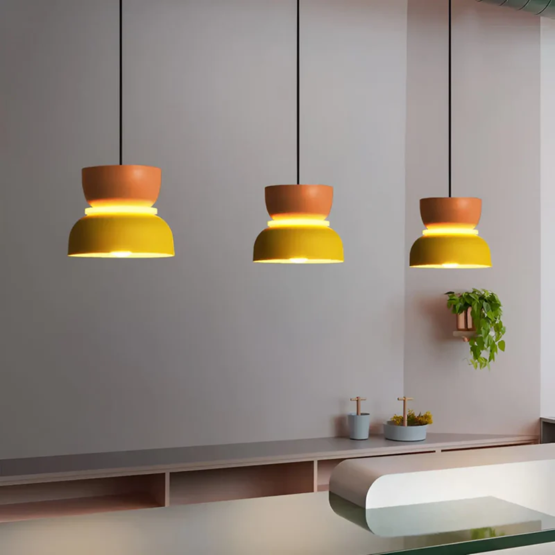 Colorful LED Pendant Light – Modern Stylish Lighting