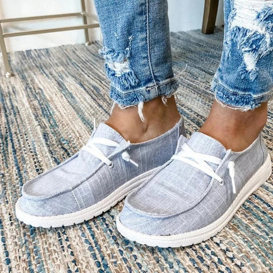 Elegant Women's Lace-Up Shoes for Comfort