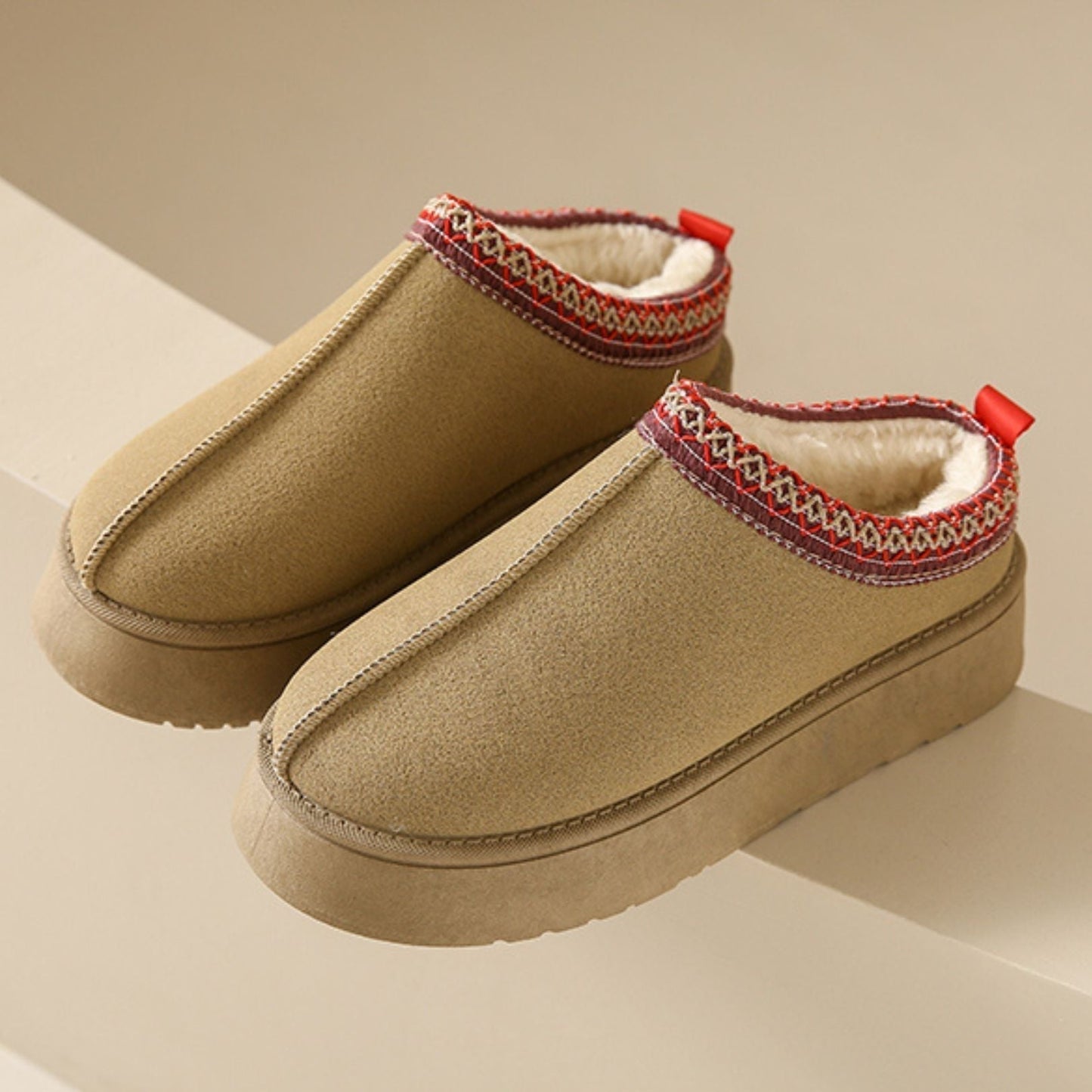 Luxurious Faux Suede Women's Slippers Comfort
