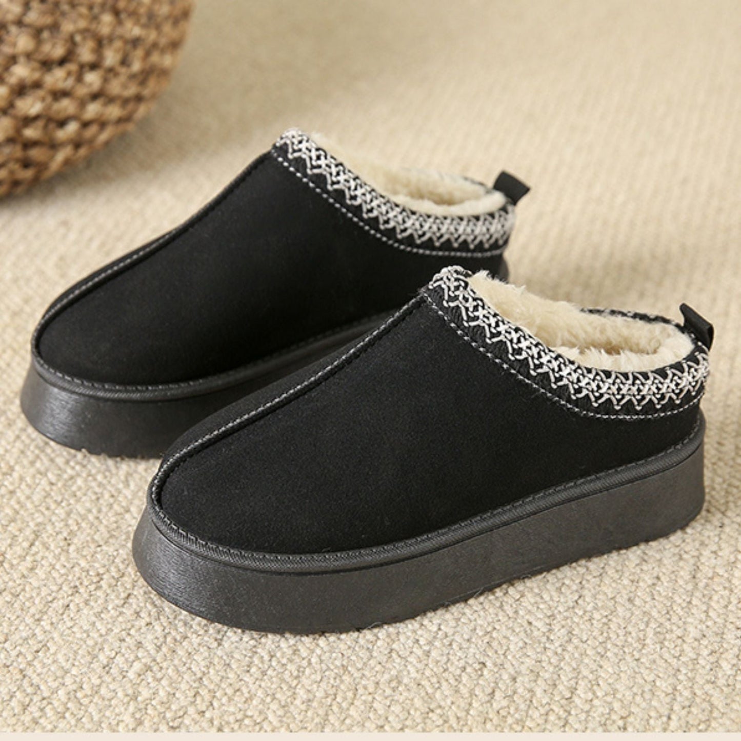 Luxurious Faux Suede Women's Slippers Comfort