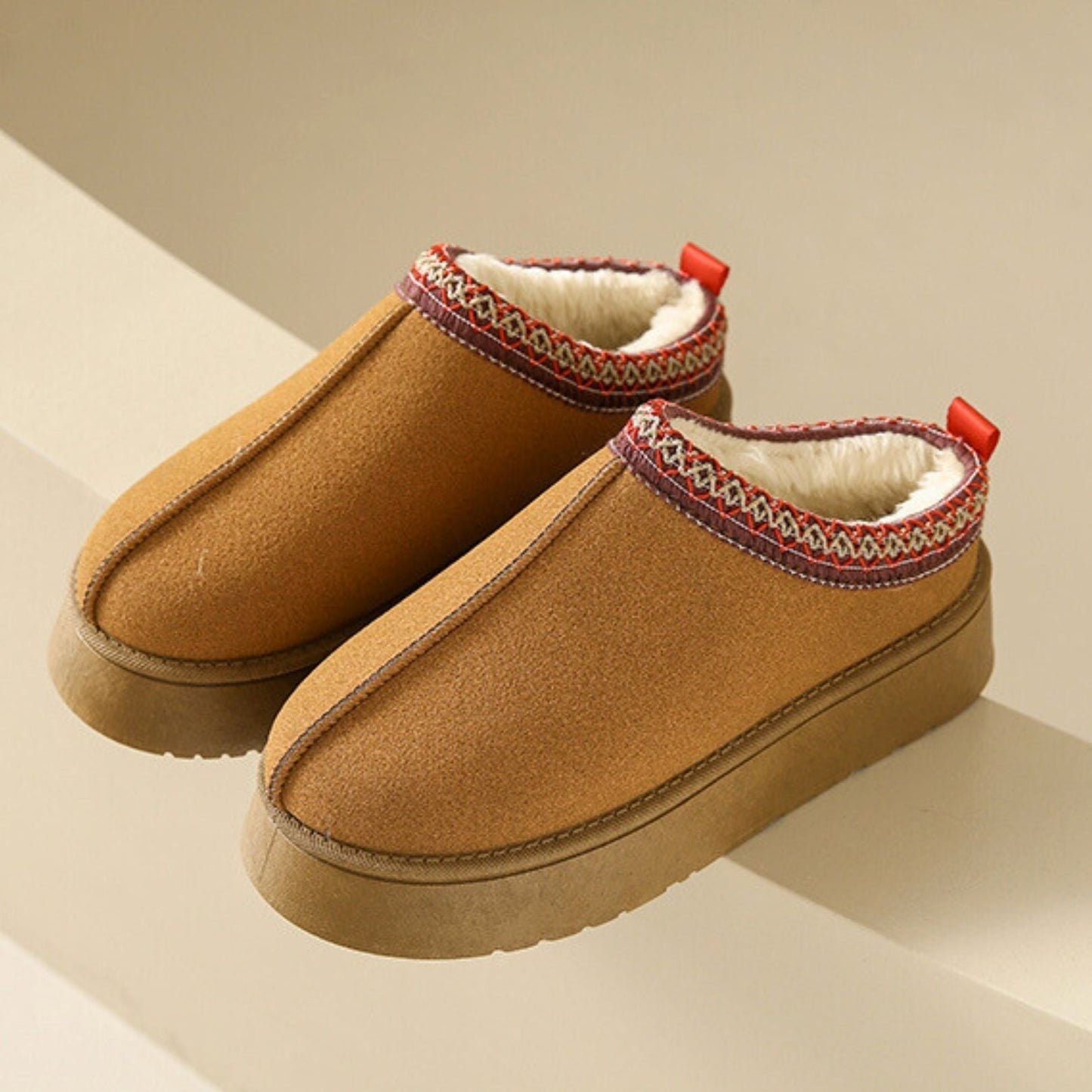 Luxurious Faux Suede Women's Slippers Comfort