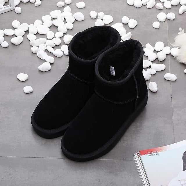 Stylish Women's Ankle Snow Boots Winter