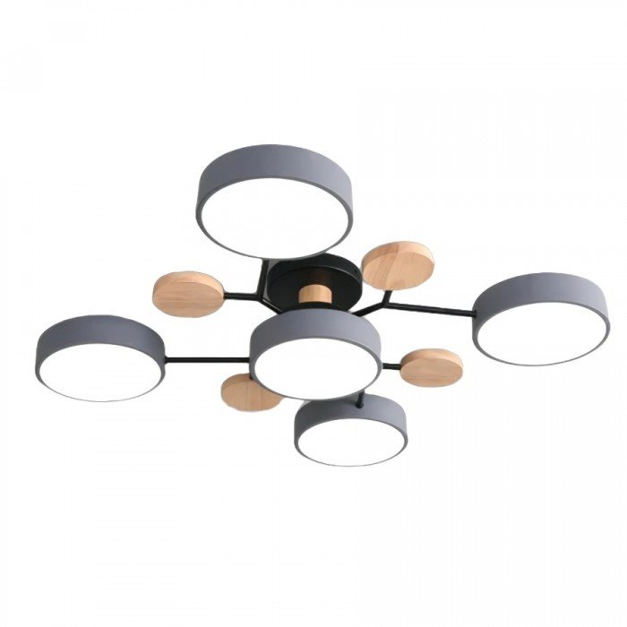 Scandinavian Branched LED Ceiling Light Fixture