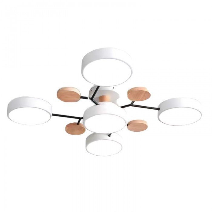 Scandinavian Branched LED Ceiling Light Fixture