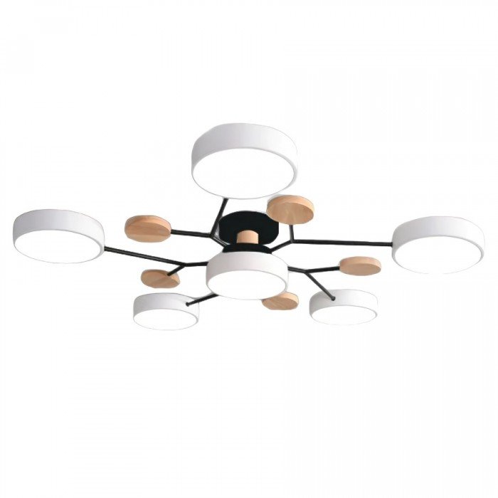 Scandinavian Branched LED Ceiling Light Fixture