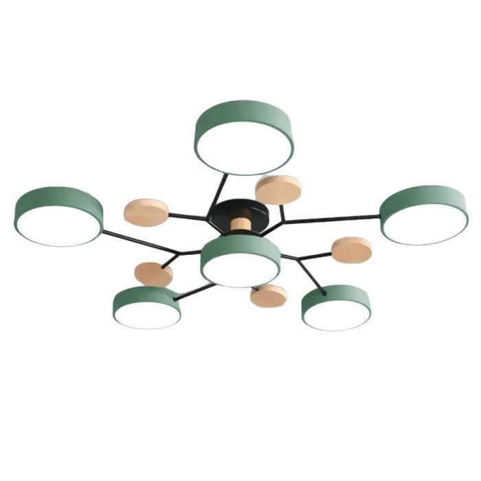 Scandinavian Branched LED Ceiling Light Fixture